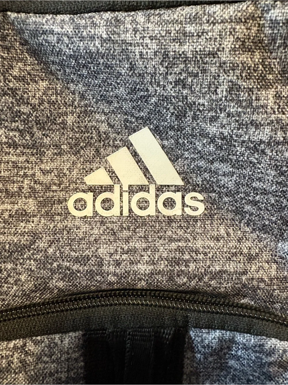 adidas Gray Heather and Black Men's Backpack